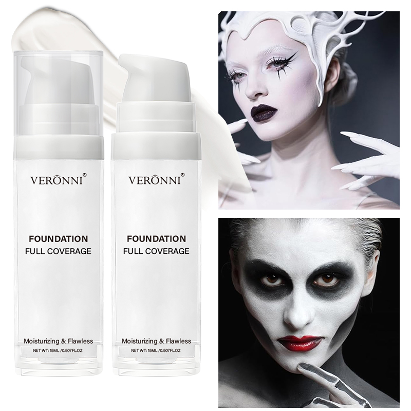 Correction Fluid White - Foundation Cair Putih Murni untuk Riasan