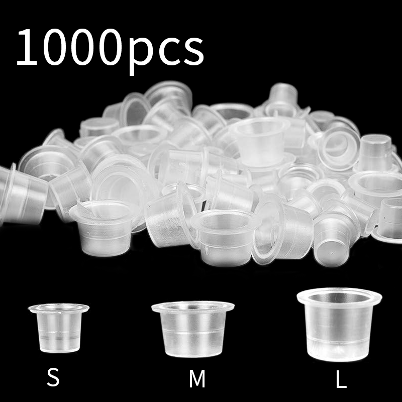 Calligraphy Ink Bottle - 1000PCS TRO Wadah Tinta Tato Plastik