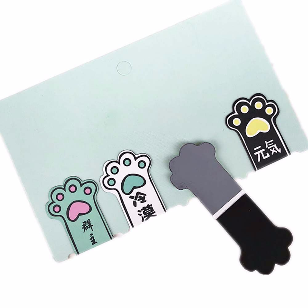 Paperclip Magnetic Set - Hadiah Siswa 4 Buah/Set Klip Kartun