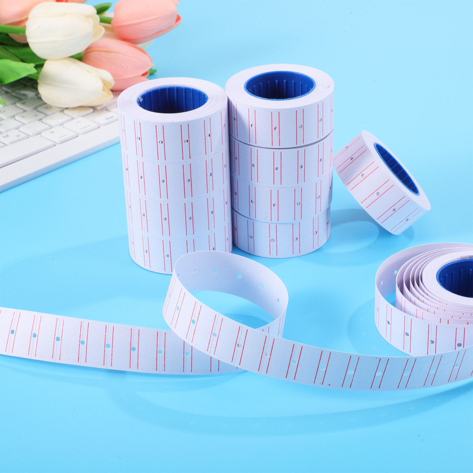 Sticker Label Roll - 10 Gulungan Label Harga, Stiker Harga