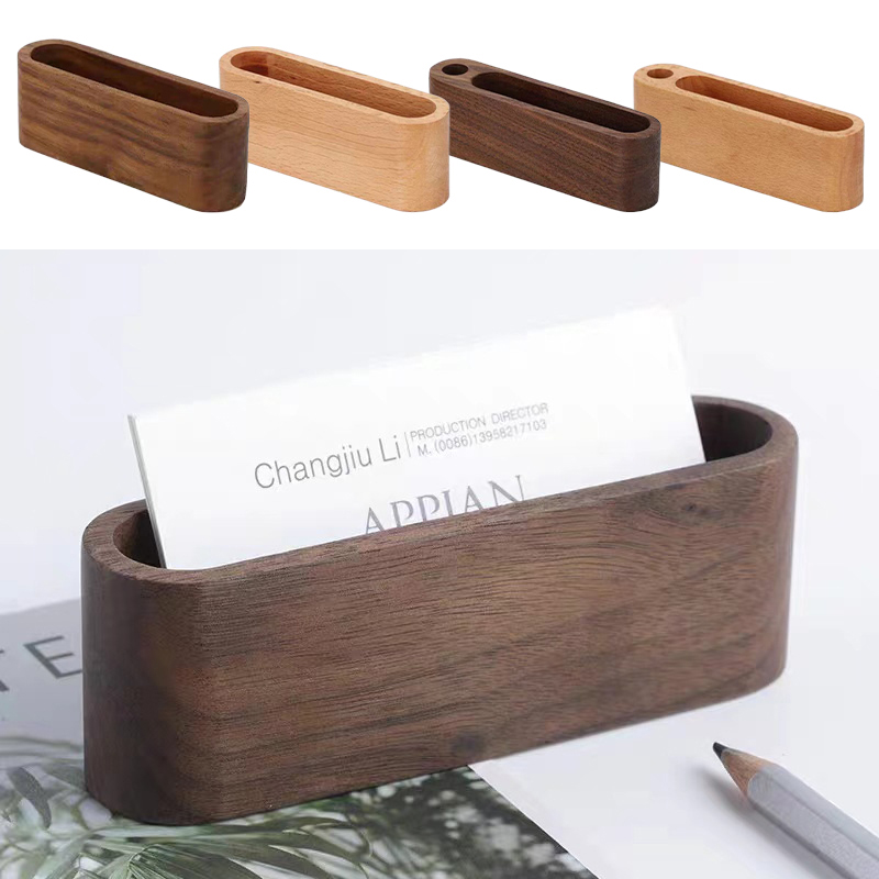Desk Name Plate - Tempat kartu bisnis dudukan kartu nama