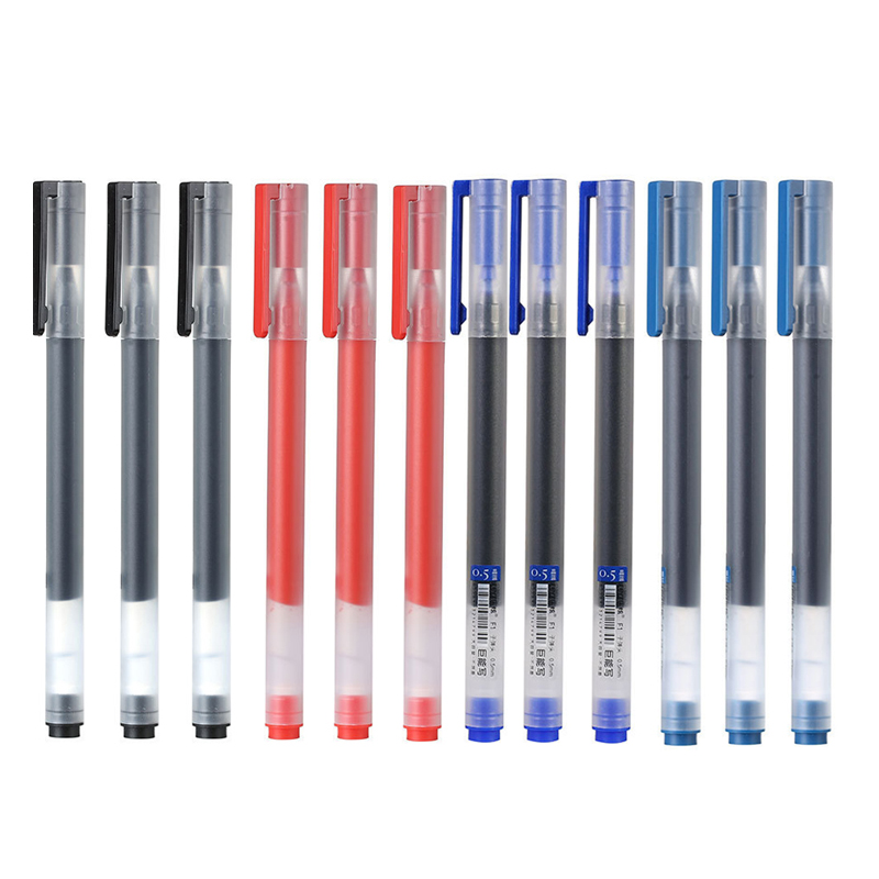 Stationery Supply Business - 12/6 Pc/Lot Pena Gel 0.5MM Tinta