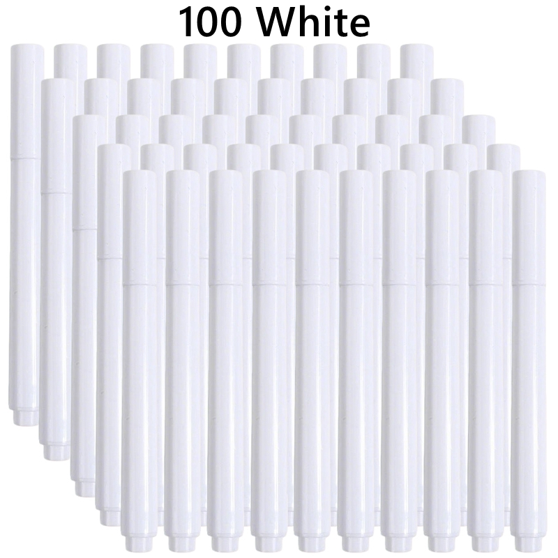 Correction Fluid White - 3-100 Buah/Set Spidol Pena Kapur Cair
