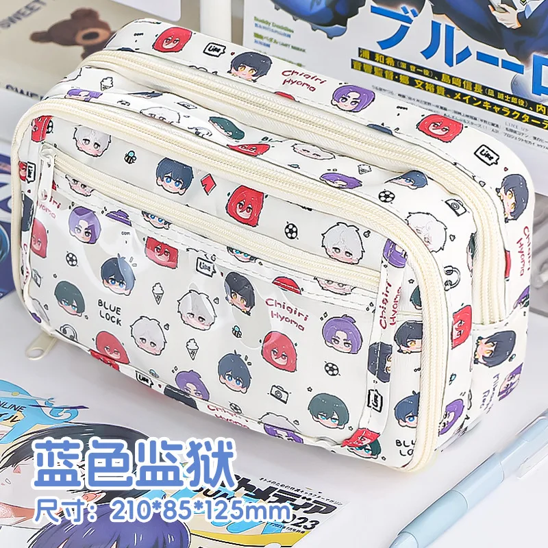 Stationery Supplier - Tas Pensil Anime Blue Lock Itabag