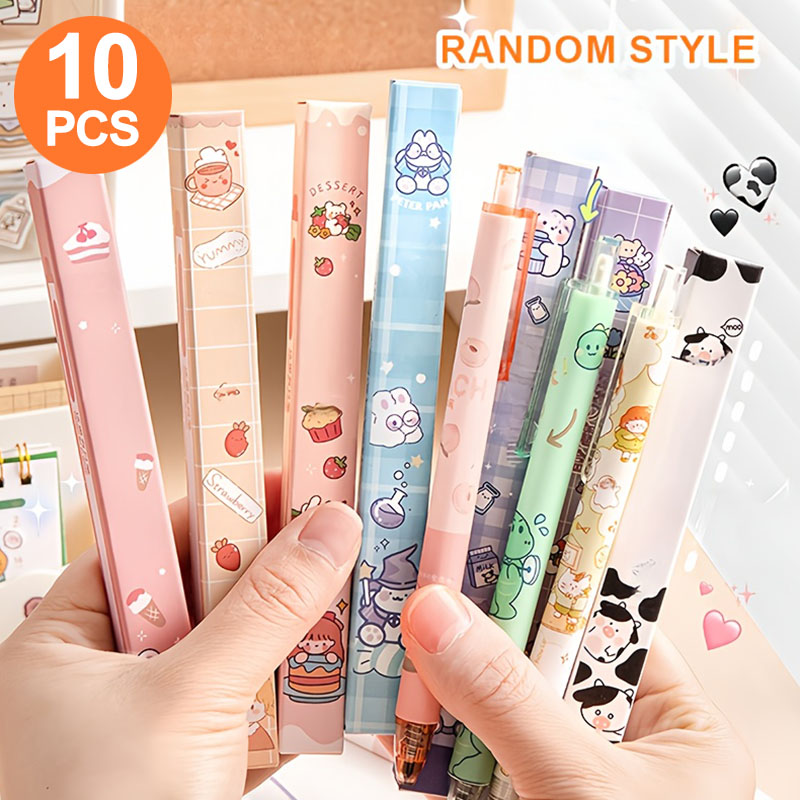 Stationery Supply Business - 10 Pulpen Gel Tunggal dalam Kotak