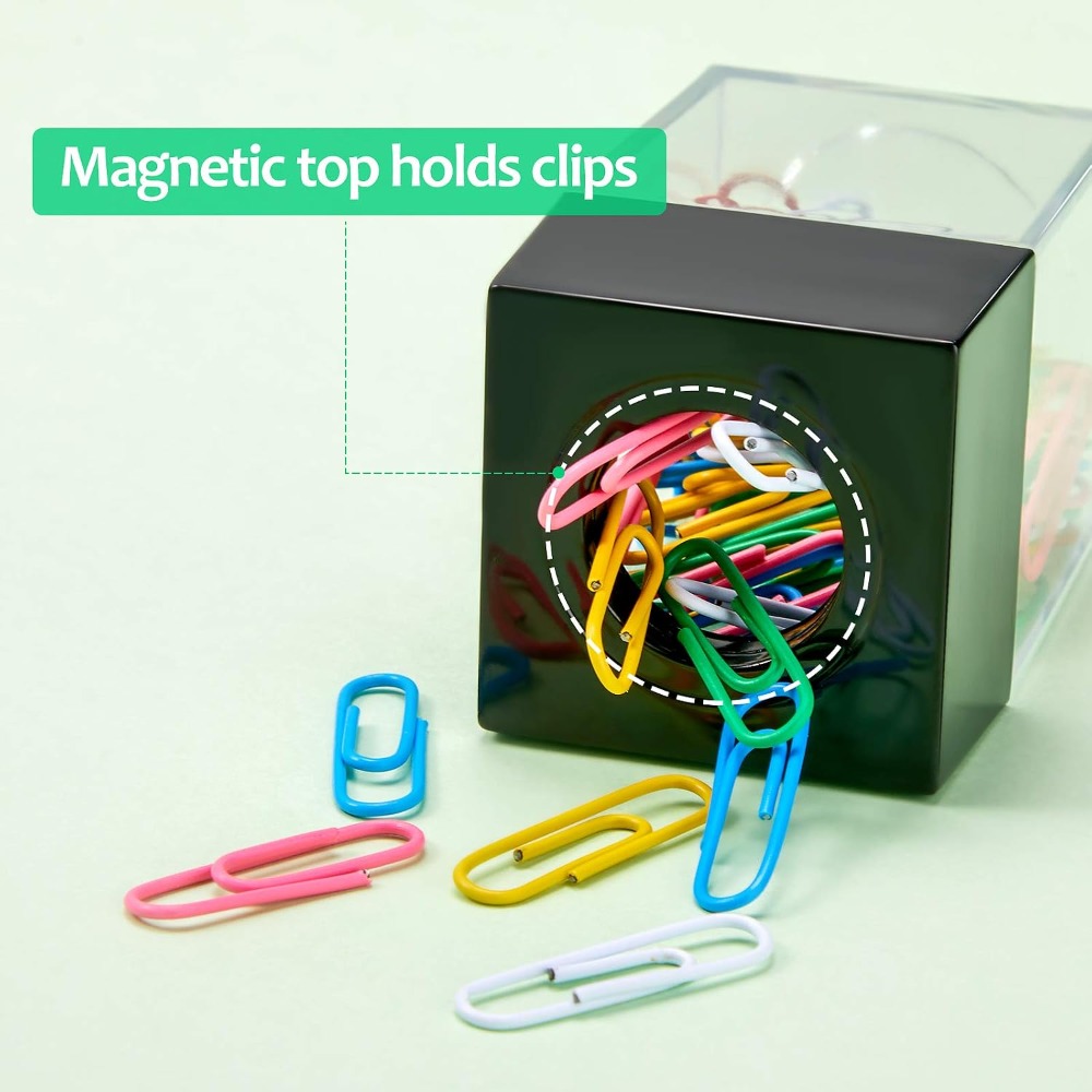Set Dispenser Klip Kertas Magn - Paperclip Magnetic Set ulasan dan harga