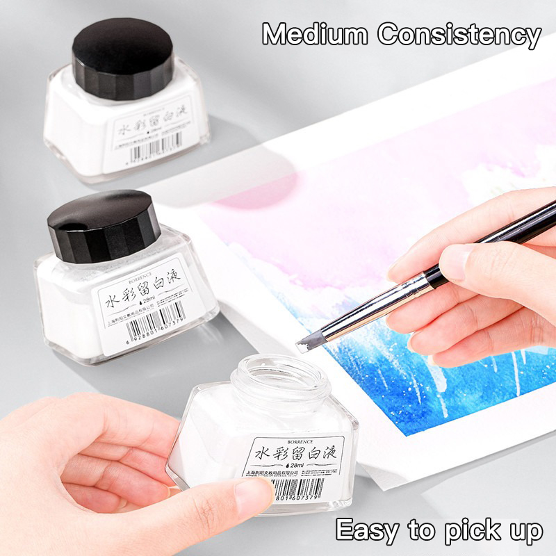 Borrence 28Ml Cairan Penutup C - Correction Fluid White ulasan dan harga
