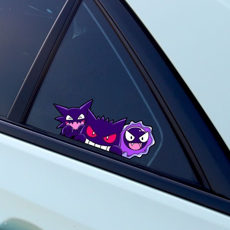 Stiker Mobil Anime Pokemon Gen - Memo Pad Sticky ulasan dan harga
