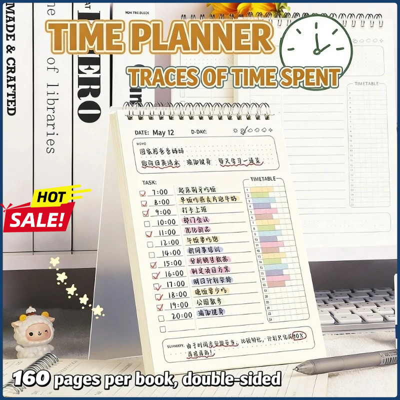 2 Buah Agenda Perencana Spiral - Office Stationery Supply List ulasan dan harga