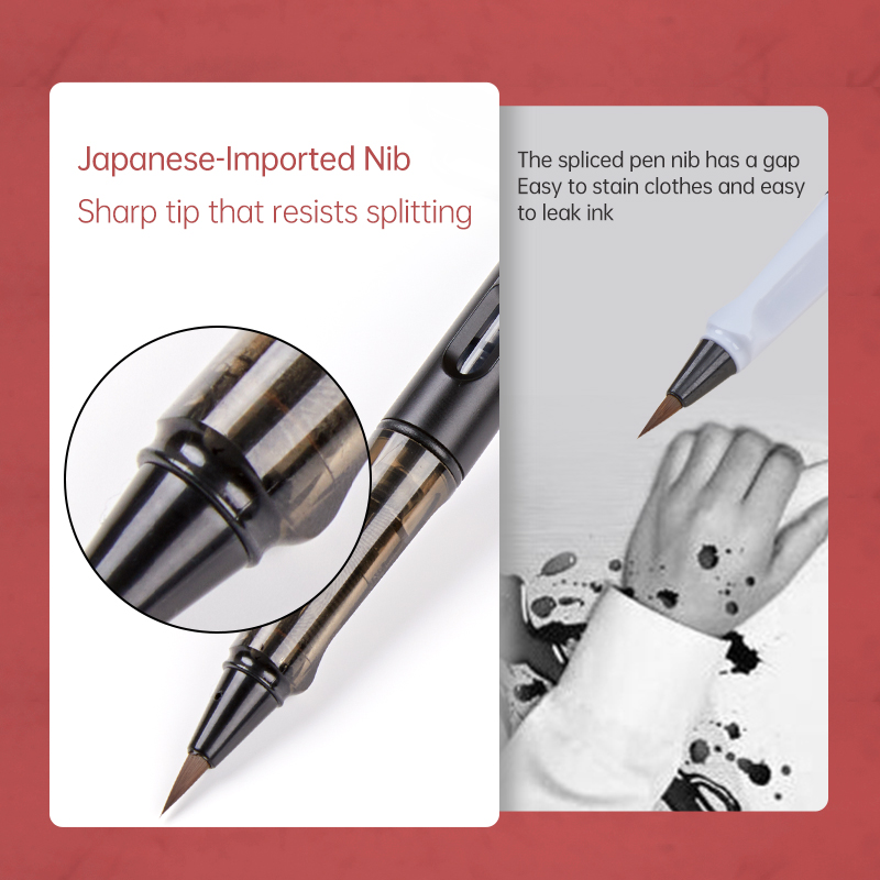 Set Pulpen Kuas Fountain denga - Fountain Pen Ink ulasan dan harga