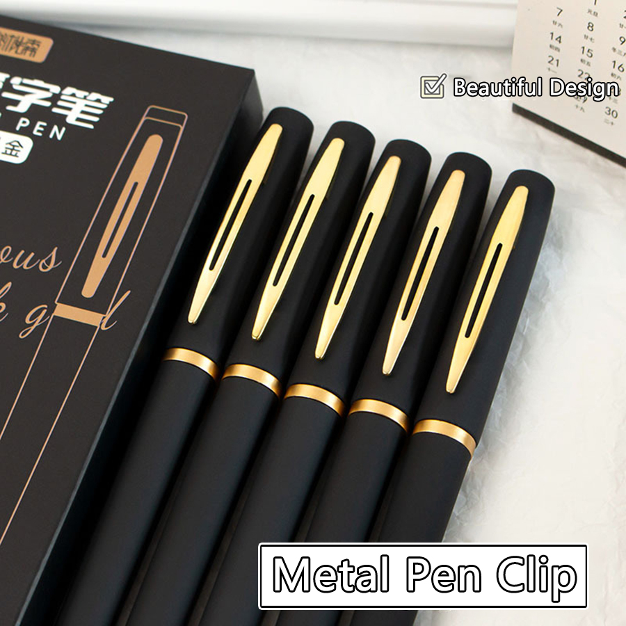 5 Buah/Pak Pena Gel Kapasitas  - Stationery Supply Business ulasan dan harga