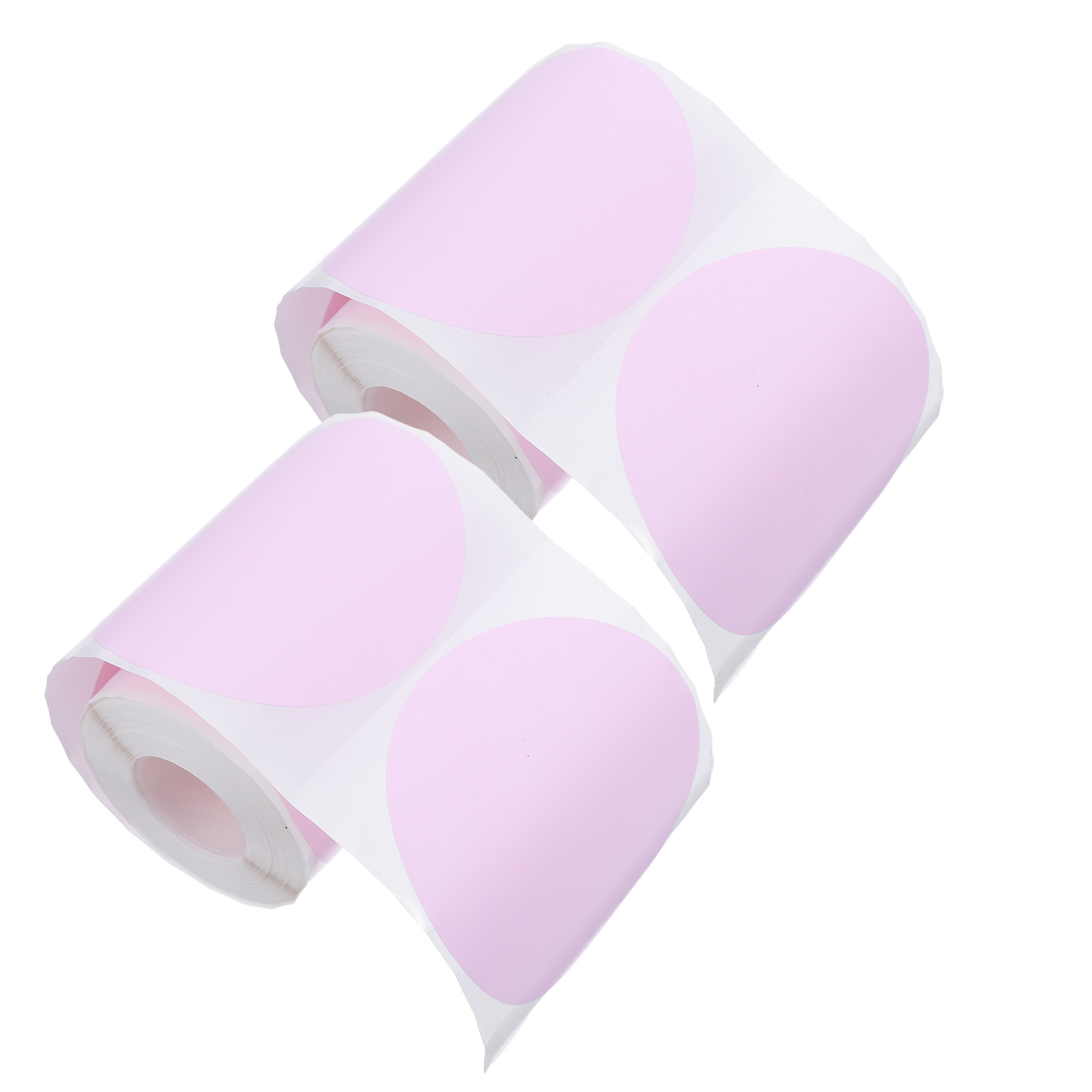 2 Gulungan Label Termal Bulat  - Sticker Label Roll ulasan dan harga