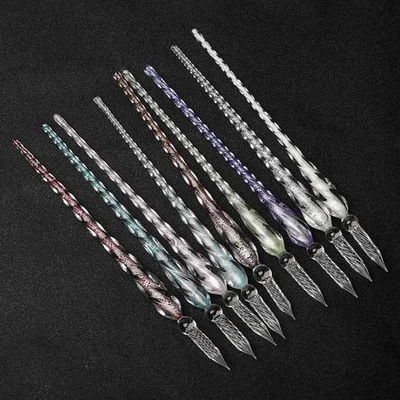 Set Pena Celup Kaca Kristal Be - Fountain Pen Ink ulasan dan harga