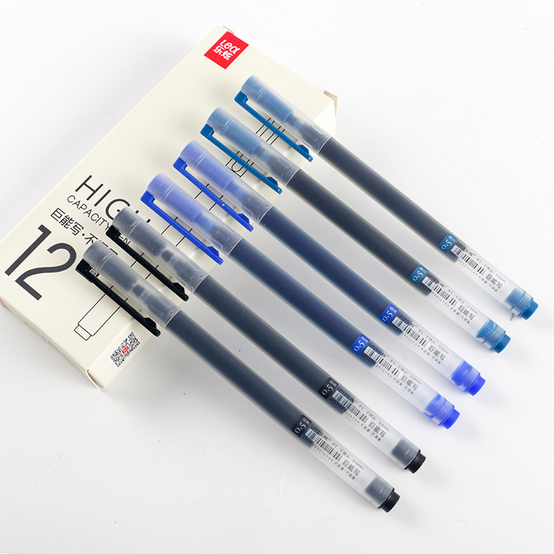 12/6 Pc/Lot Pena Gel 0.5MM Tin - Stationery Supply Business ulasan dan harga