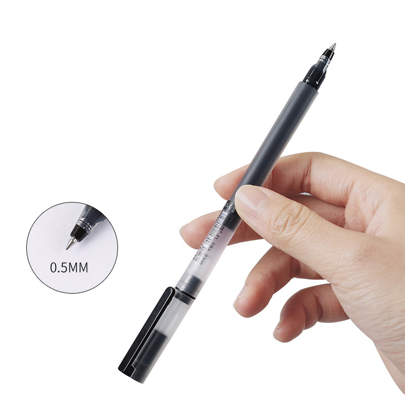 12/6 Pc/Lot Pena Gel 0.5MM Tin - Stationery Supply Business ulasan dan harga