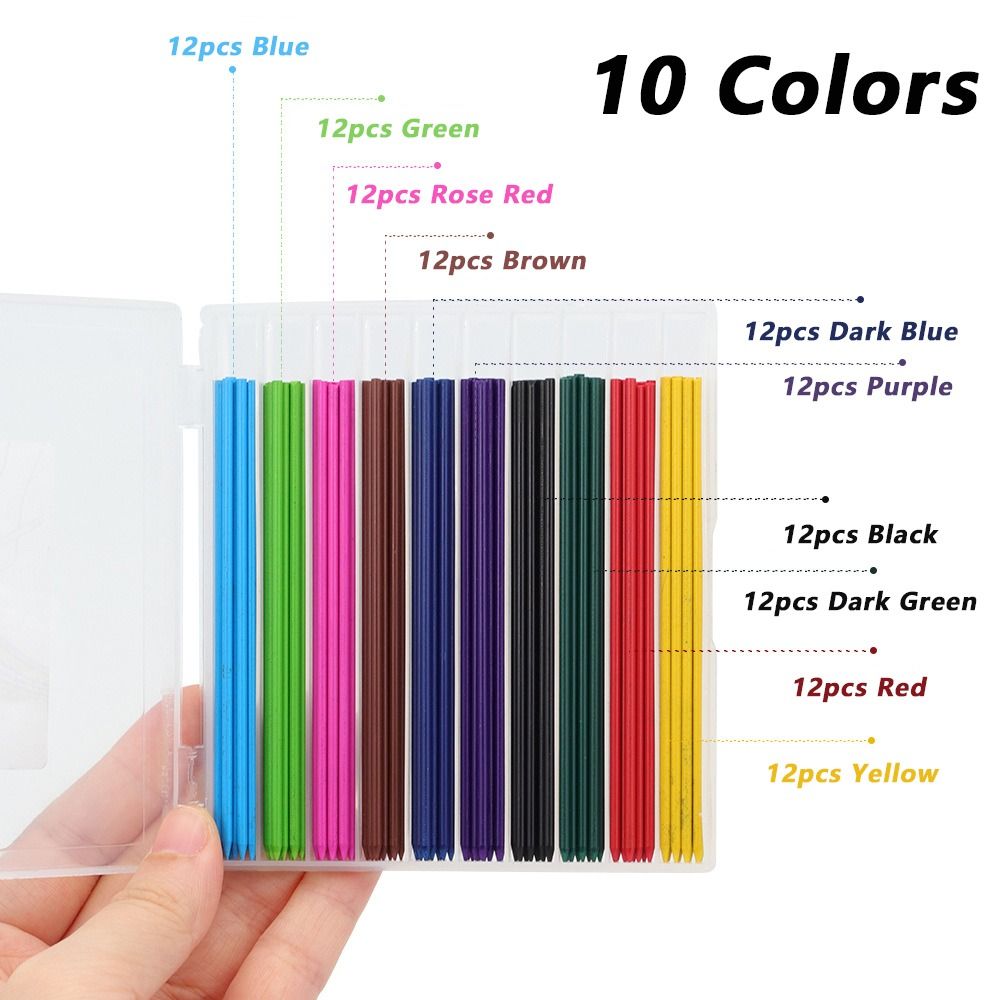 120 Buah Isi Ulang Pensil Tima - Mechanical Pencil Lead ulasan dan harga
