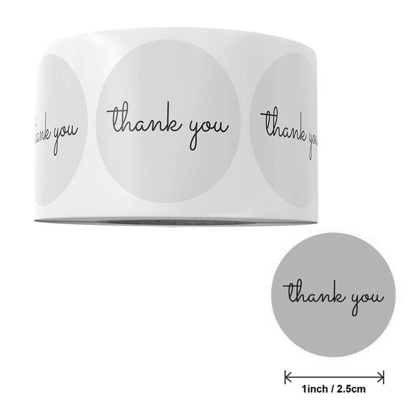 500 Stiker Terima Kasih Gulung - Sticker Label Roll ulasan dan harga