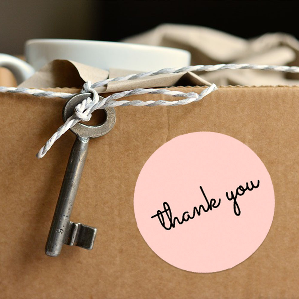 500 Stiker Terima Kasih Gulung - Sticker Label Roll ulasan dan harga