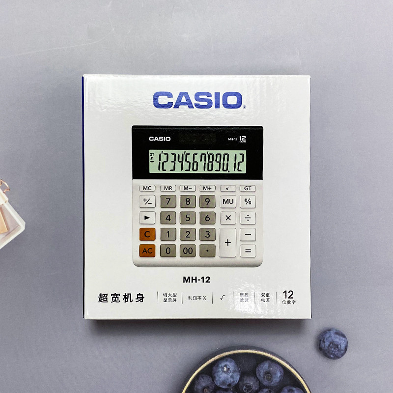 Kalkulator Casio MH-12 Solar T - Stationery Supply Business ulasan dan harga