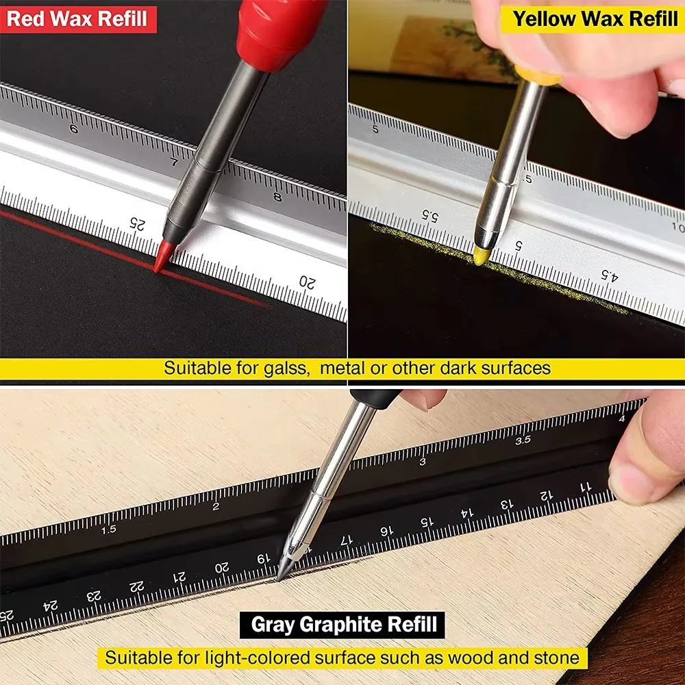 Set Pensil Tukang Kayu Padat A - Mechanical Pencil Lead ulasan dan harga