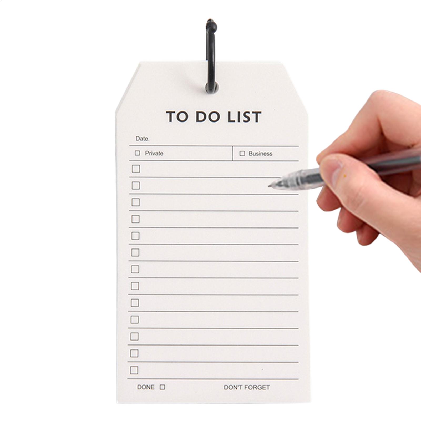 Notepad Portabel Daftar Tugas  - Office Stationery Supply List ulasan dan harga