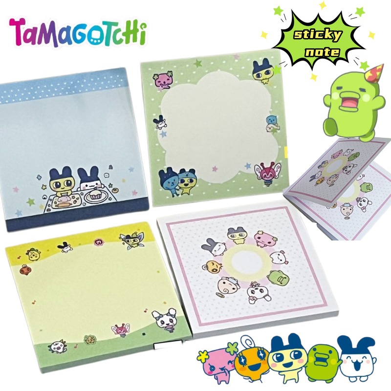 4 Buah Tamagotchi Mametchi Mem - Memo Pad Sticky ulasan dan harga