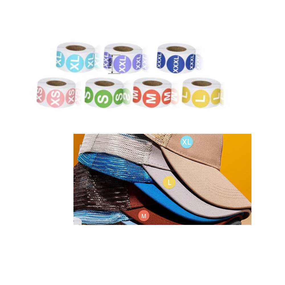 7 Rol 500 Buah Tempat Label St - Sticker Label Roll ulasan dan harga