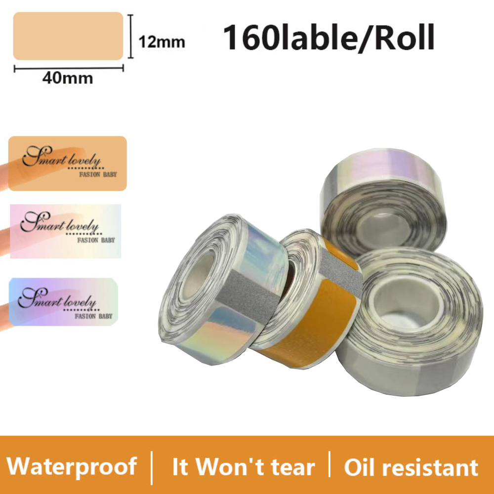 Stiker Label transparan 12*40m - Label Printer Tape ulasan dan harga