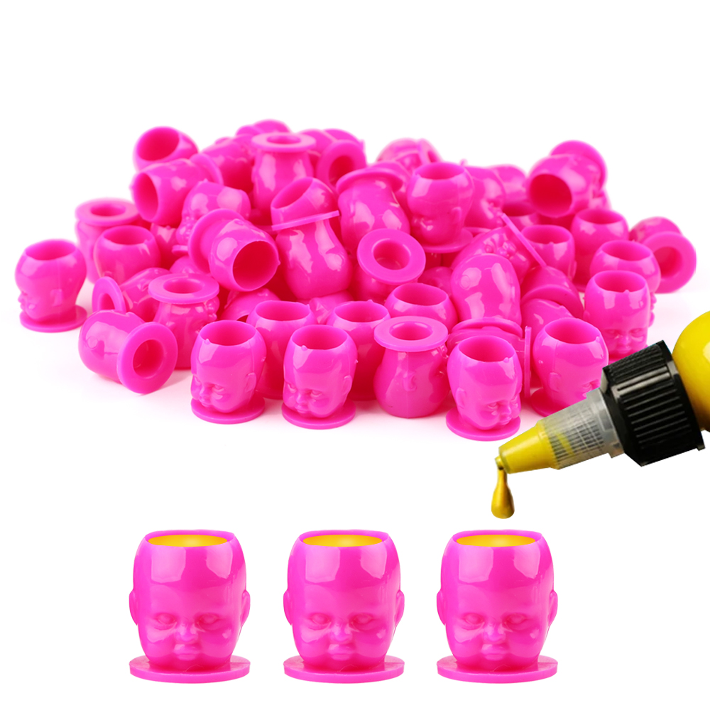 50 buah cangkir tinta tato sek - Calligraphy Ink Bottle ulasan dan harga
