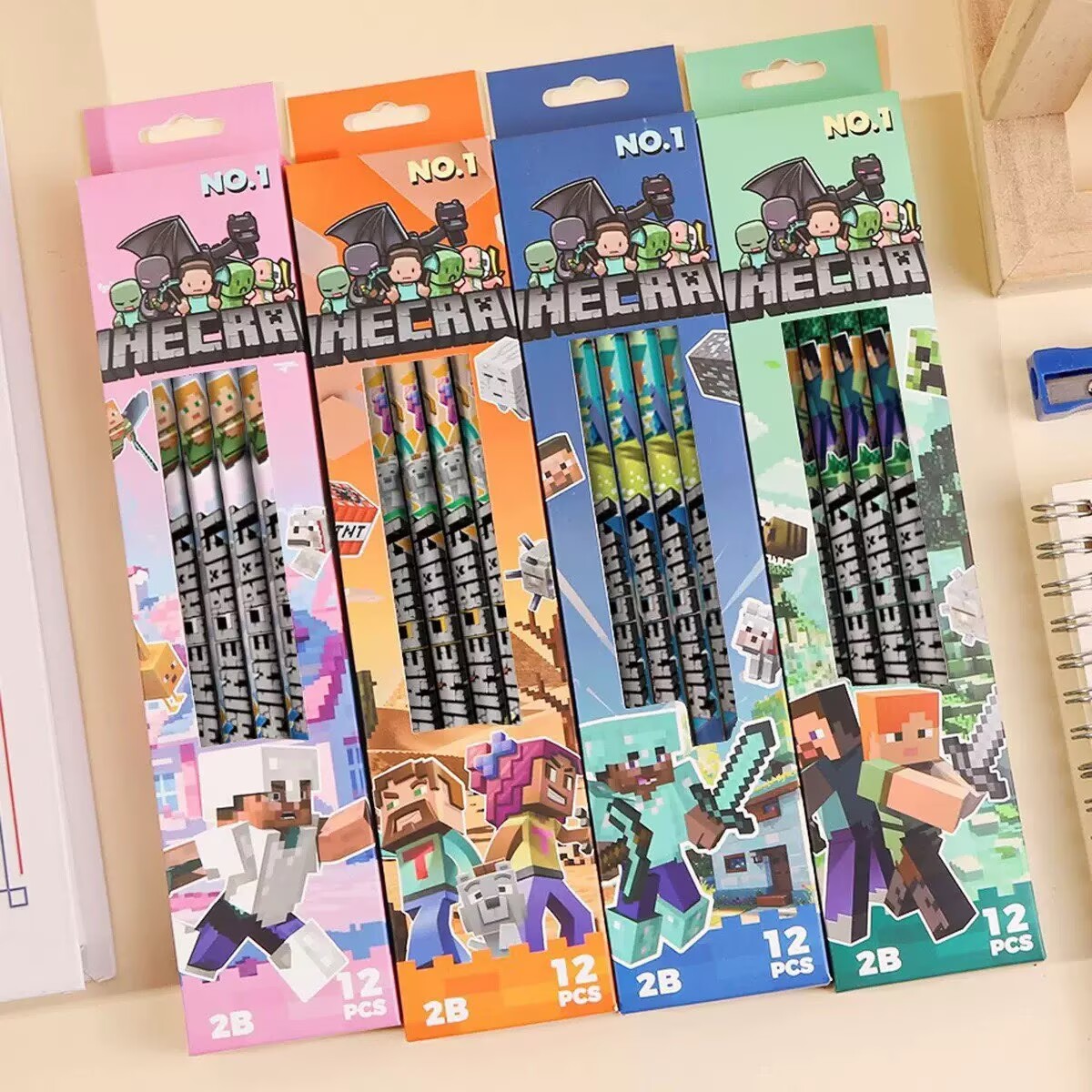 Pensil 4pcs-12pcs HOT tanpa ko - Stationery Supplier ulasan dan harga