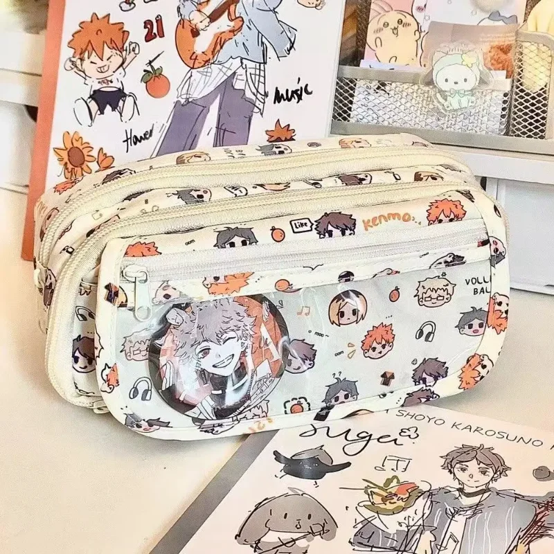 Anime Haikyuu!! Kotak Pensil K - Stationery Supplier ulasan dan harga