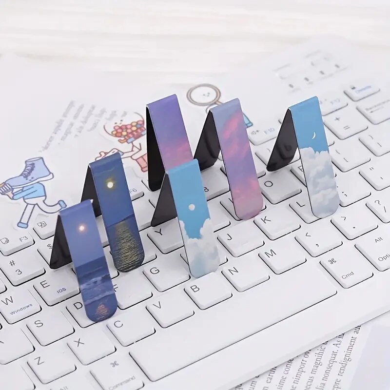 2 Buah/Set Penanda Awan Fantas - Paperclip Magnetic Set ulasan dan harga