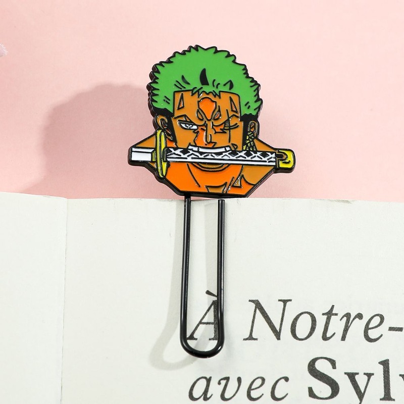 Baru One Piece Luffy Roronoa Z - Paperclip Magnetic Set ulasan dan harga