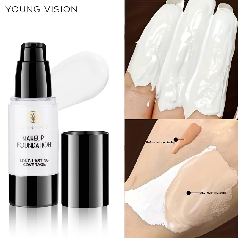 30ML Alas Bedak Cair Putih Mur - Correction Fluid White ulasan dan harga