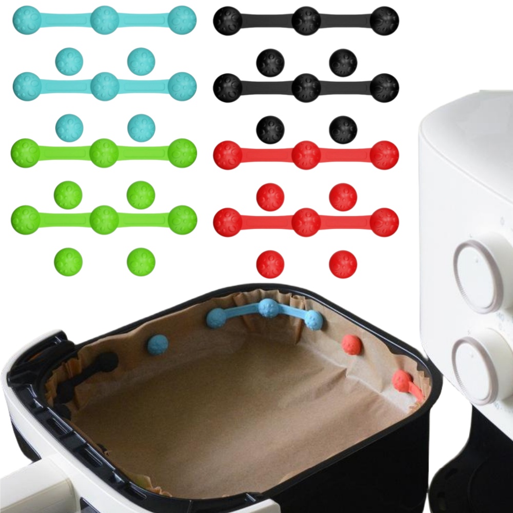 1/2 Set Klip Magnetik Silikon  - Paperclip Magnetic Set ulasan dan harga