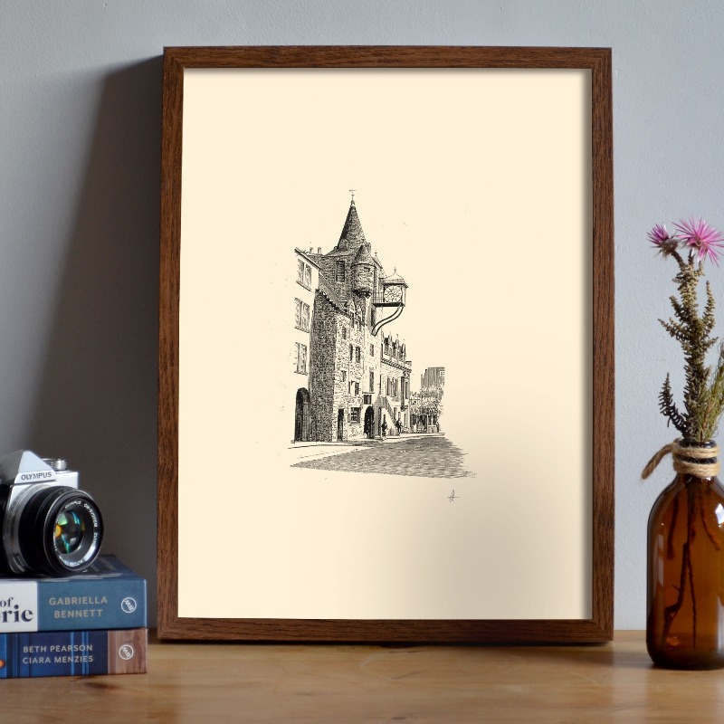 Poster Sketsa Gambar Tinta Pen - Fountain Pen Ink ulasan dan harga
