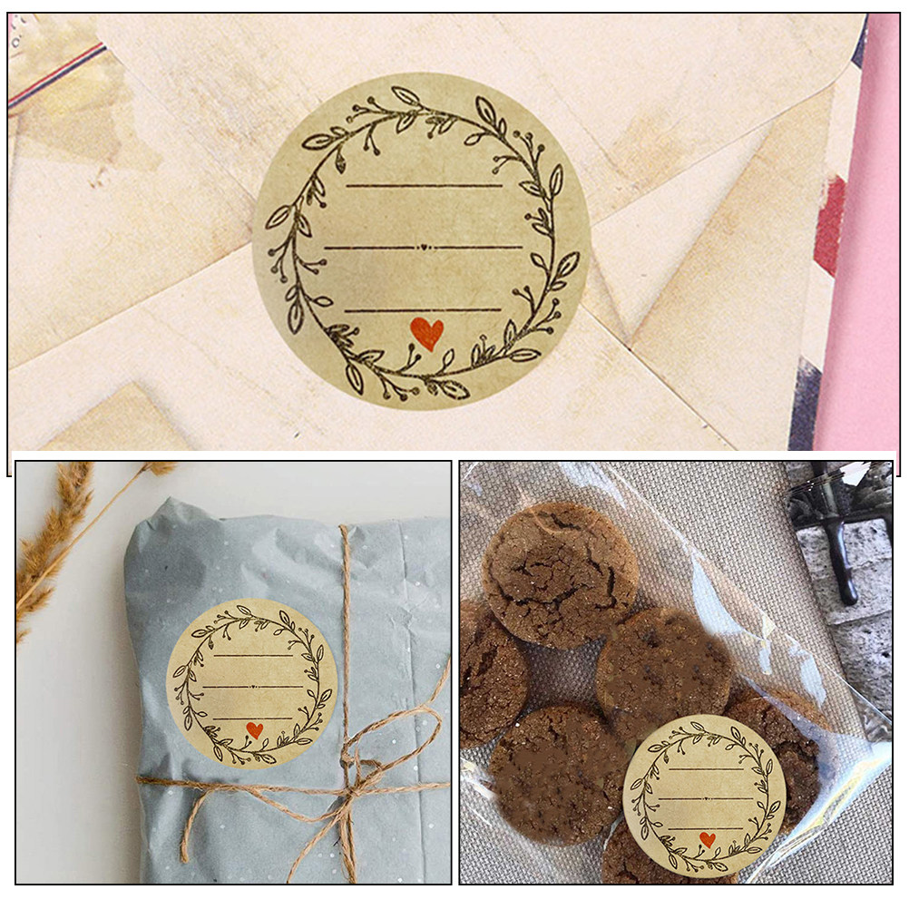 3 Gulungan Stiker Label Bulat  - Sticker Label Roll ulasan dan harga